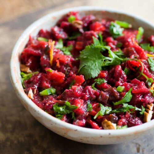 Cranberry poblano salsa DSC8878