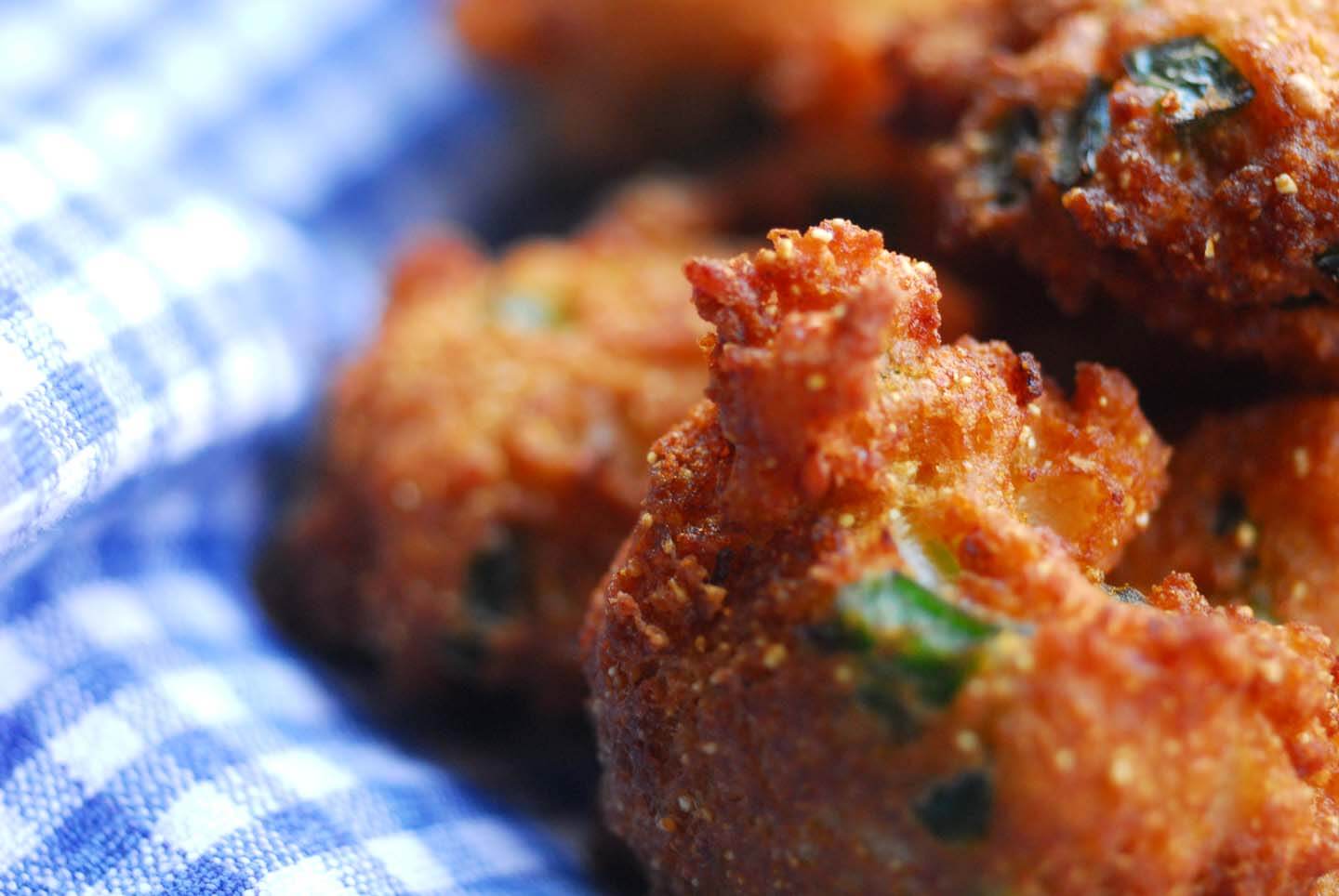 Fried catfish with hushpuppies and chipotle dipping sauce | Homesick Texan