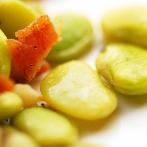 Lima beans with bacon DSC 3686