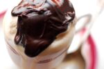 Cafe de olla ice cream with Mom's hot fudge sauce | Homesick Texan