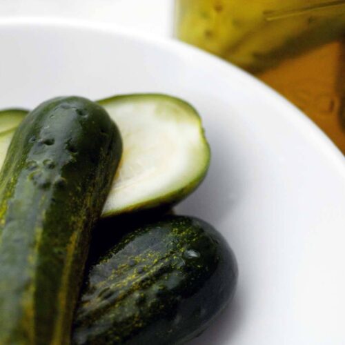 Refrigerator dill pickles DSC 5368
