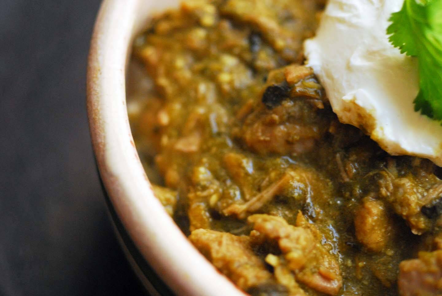 Texas pork green chili | Homesick Texan