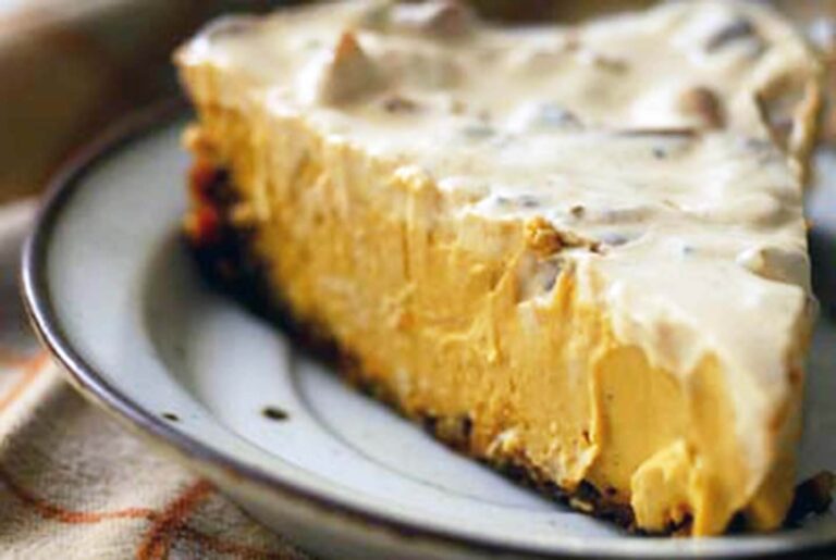 For Thanksgiving, sweet potato cheesecake
