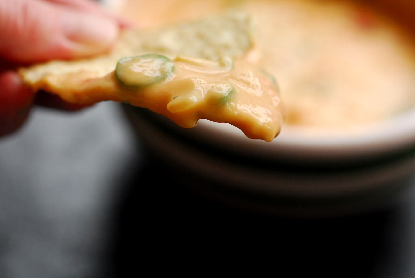 Natural chile con queso, a queso recipe made without velveeta | Homesick Texan