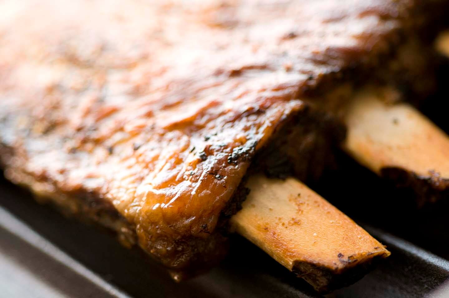 Stovetop smoker pork spare ribs DSC 2721