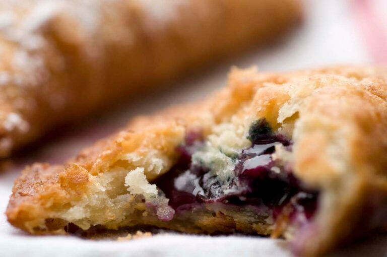 Easy as blueberry fried pie