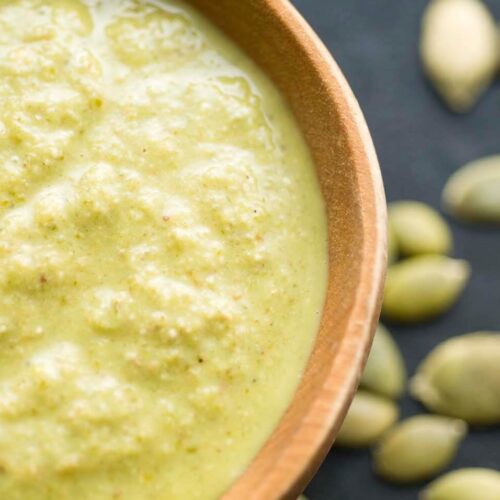 Pipian pumpkin seed salsa DSC1166