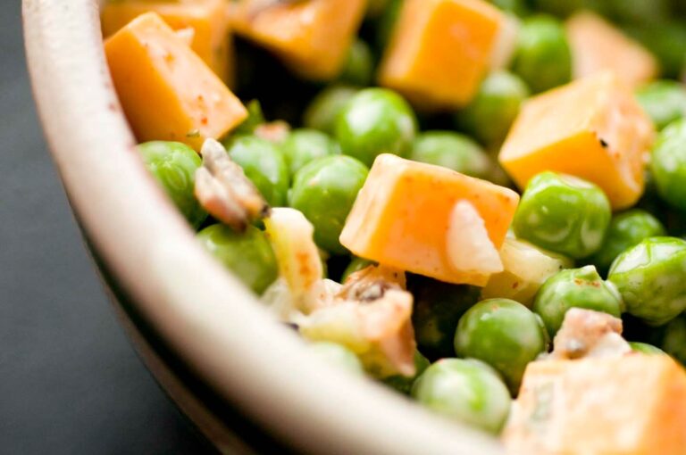 What’s in your English pea salad?