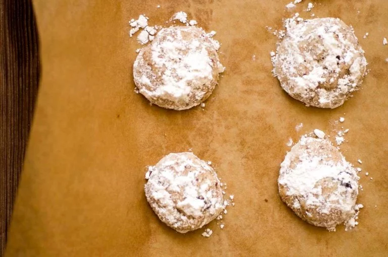 Ratios and cherry almond cookies