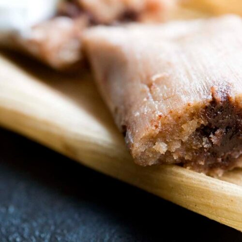 Chocolate tamales with pecans DSC5224