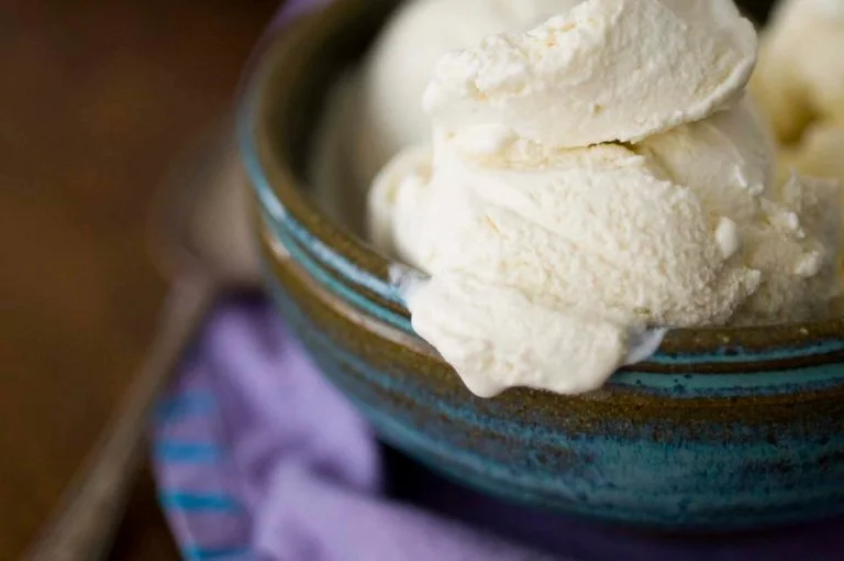 Honey lavender ice cream