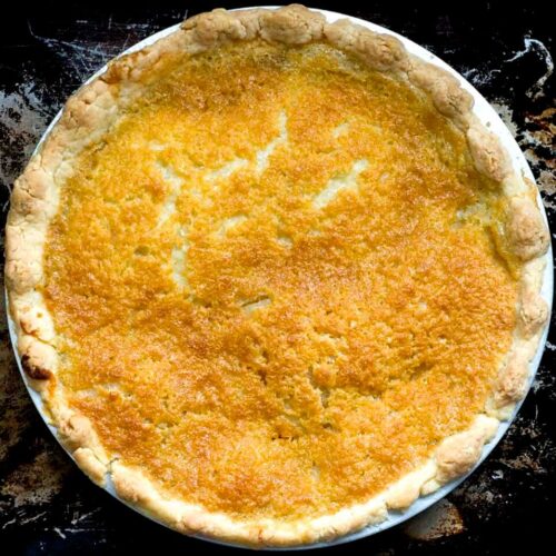 Buttermilk pie DSC9813