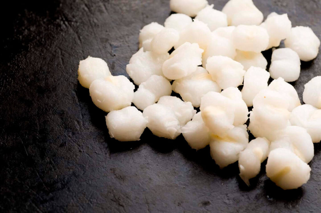 Green chile hominy casserole with chorizo Homesick Texan