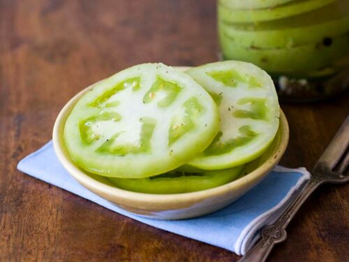 Pickled Green Tomatoes Homesick Texan