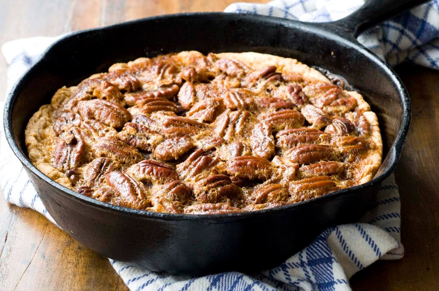 Pecan cobbler with sorghum syrup | Homesick Texan