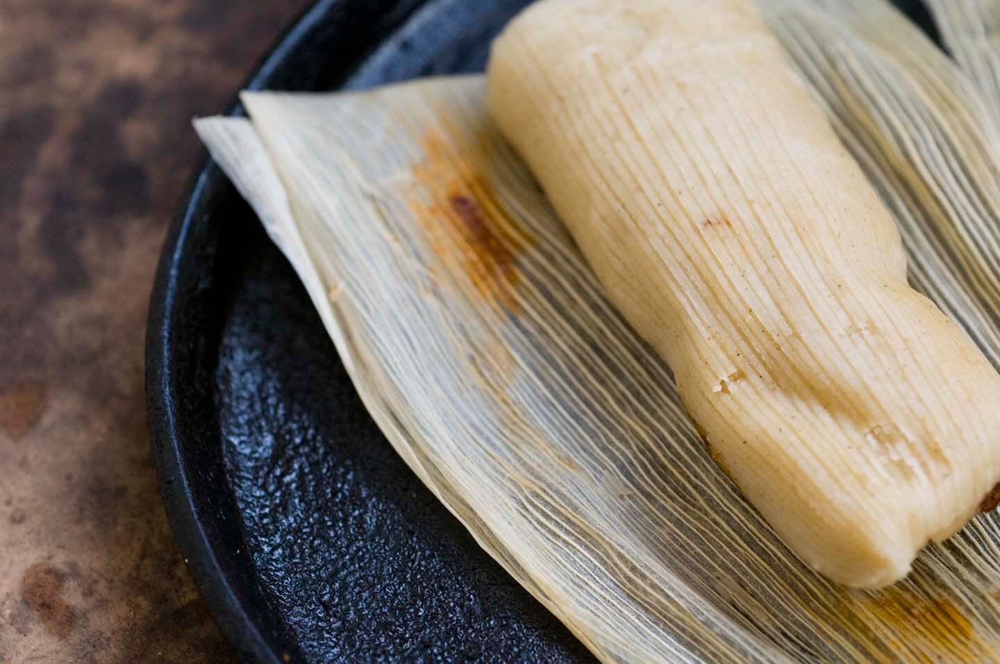 Turkey tamales with guajillo-cranberry mole | Homesick Texan