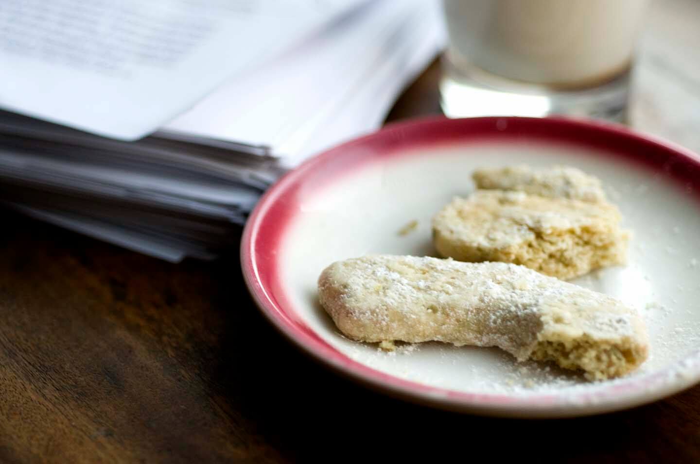 Pepita-lime crescent cookies | Homesick Texan