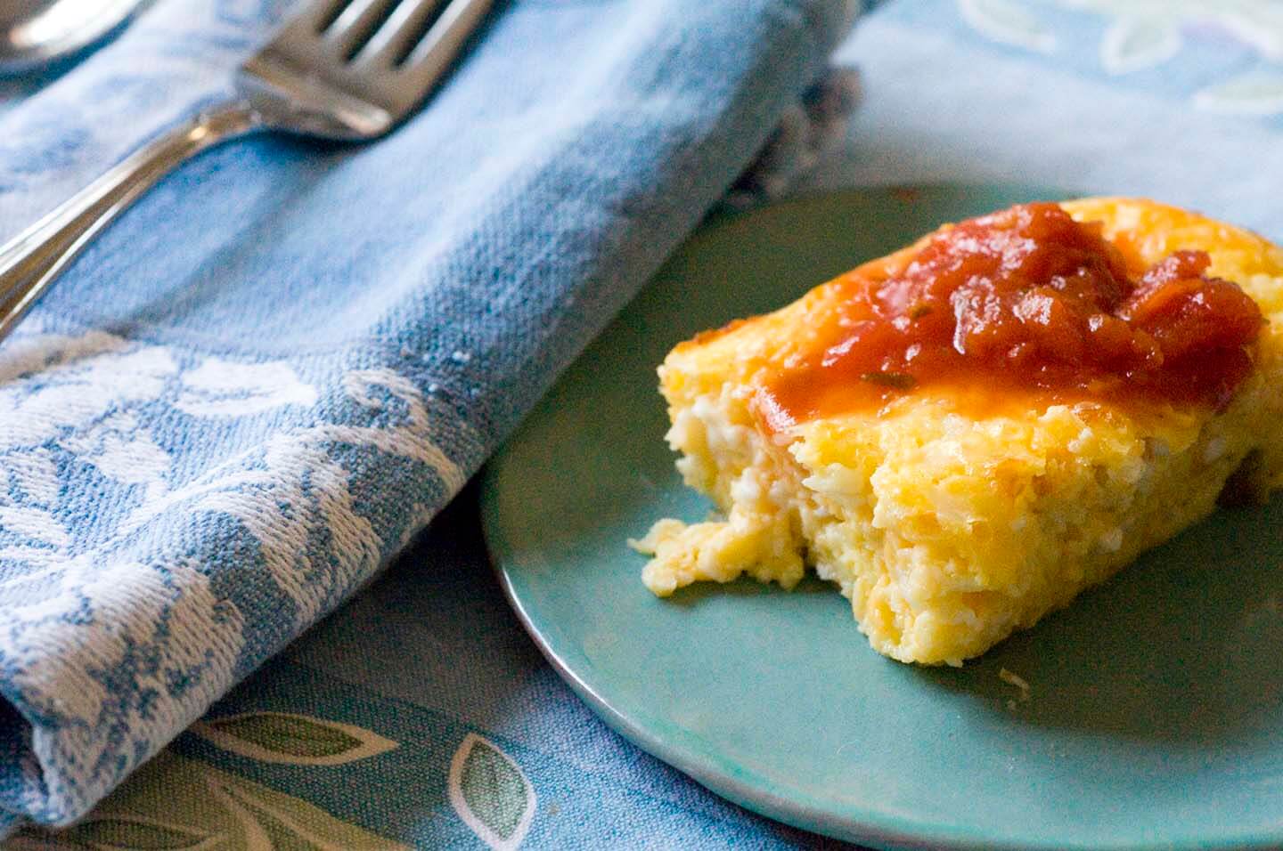 Jalapeno and cheese breakfast casserole DSC5015