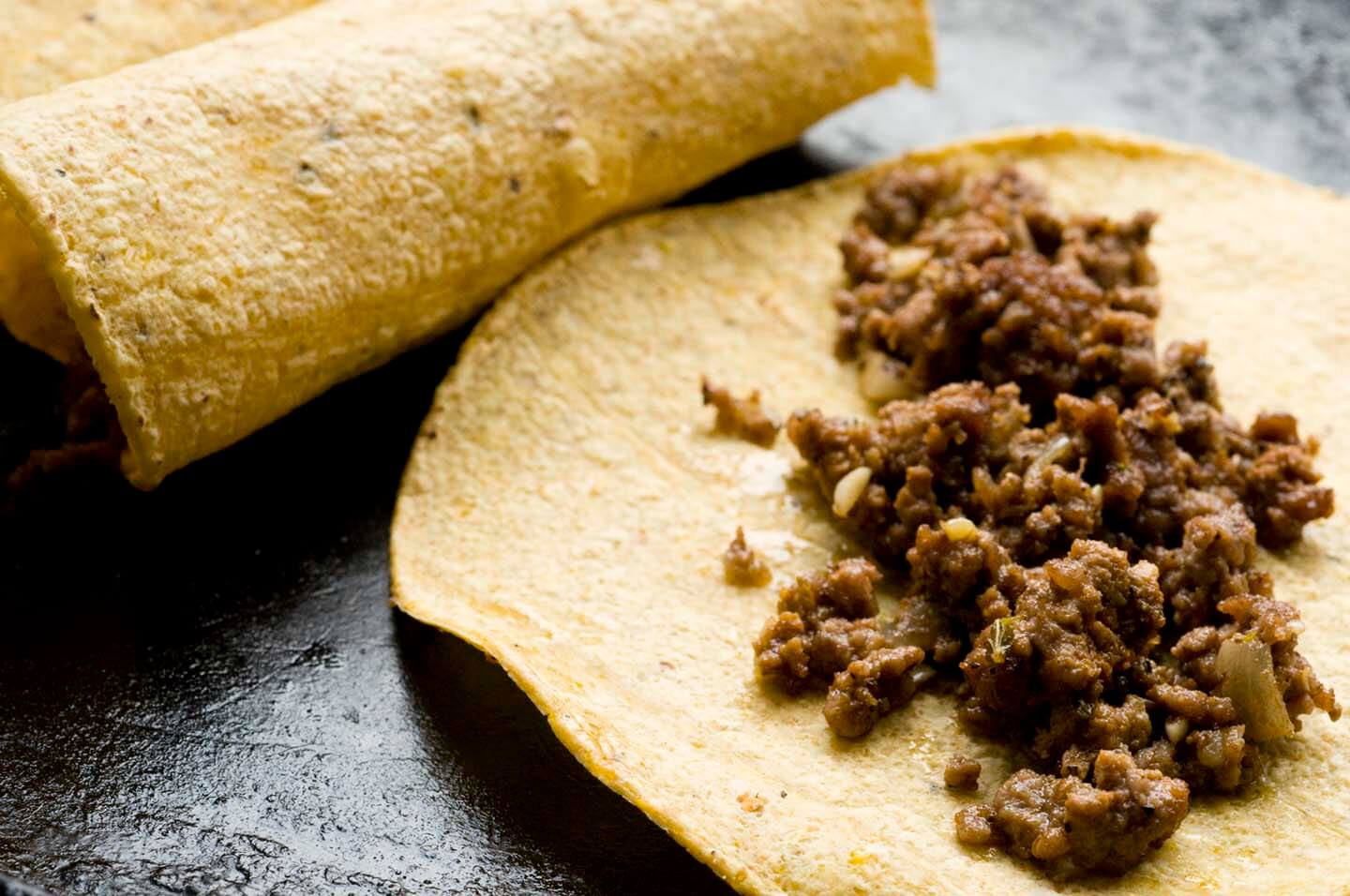 Beef enchiladas with chipotle-pasilla chili gravy | Homesick Texan