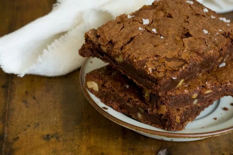 Lavender brownies