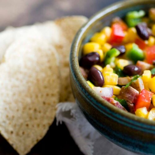 Corn and black bean salsa DSC8842