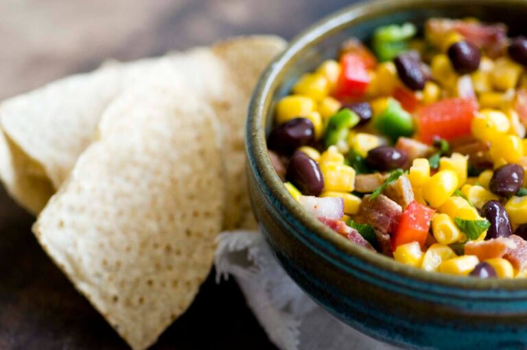 Corn and black bean salsa recipe