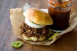 Chopped beef sandwich with a spicy barbecue sauce | Homesick Texan