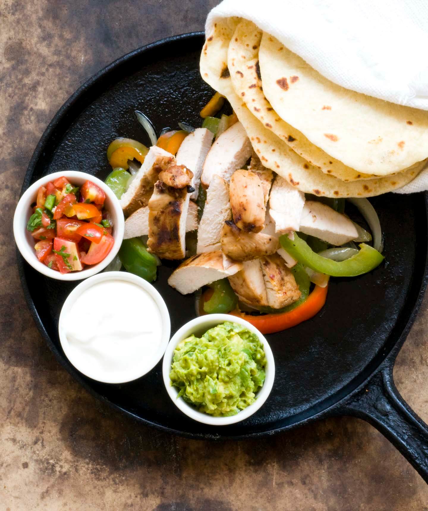 Sizzling Skillet Chicken Fajitas