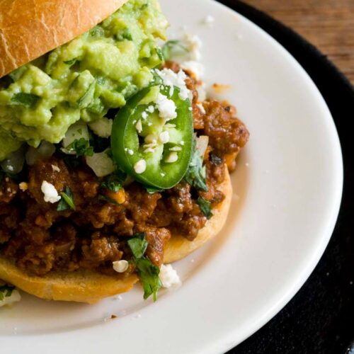 Tex Mex sloppy joe DSC3332