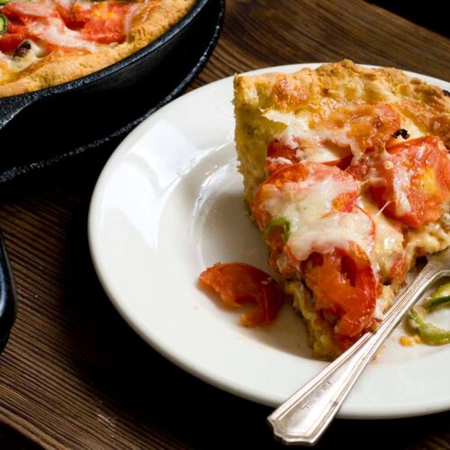 Tomato pie with bacon and jalapenos DSC9665