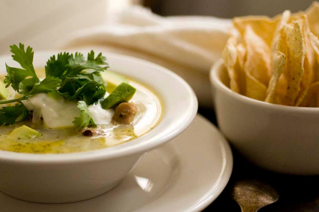 turkey enchilada verde soup | Homesick Texan