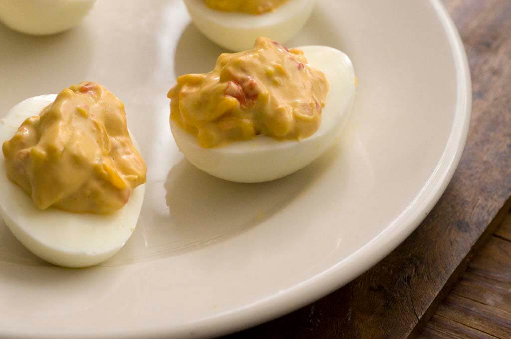 pimento cheese deviled eggs | Homesick Texan
