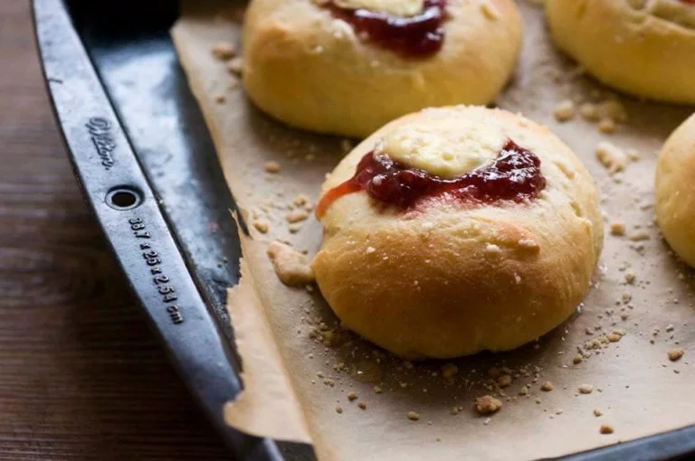 Strawberry cream cheese kolaches