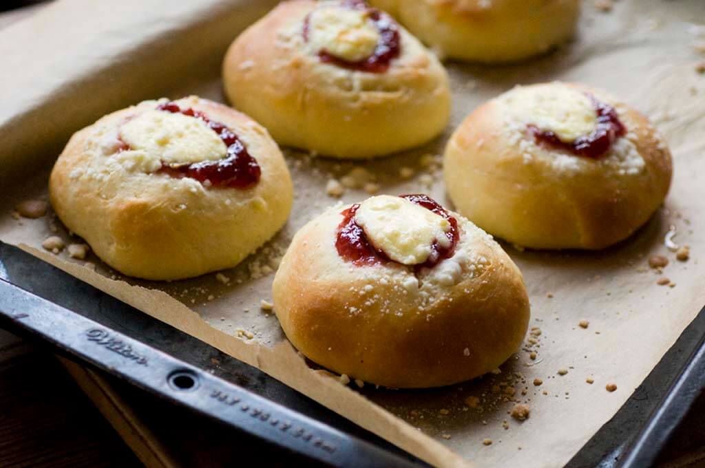 strawberry cream cheese kolaches | Homesick Texan