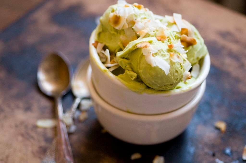 avocado coconut ice cream | Homesick Texan