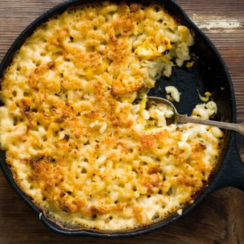 Cauliflower and gruyer mac and cheese DSC3837