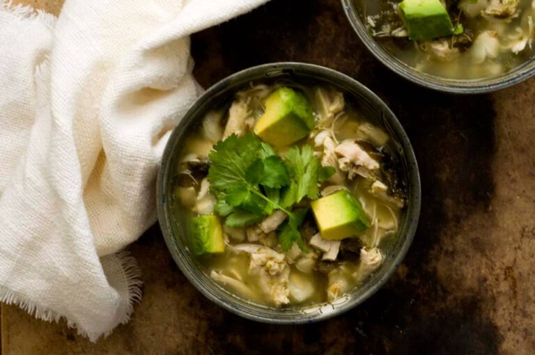 Chicken posole verde