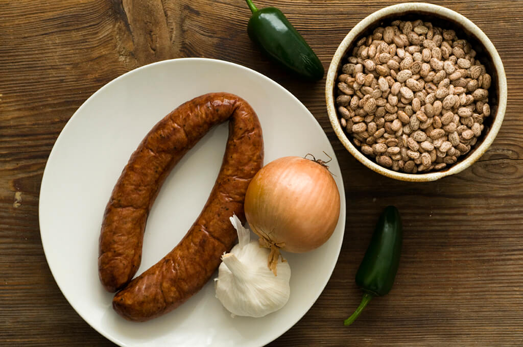 Pinto beans and sausage | Homesick Texan