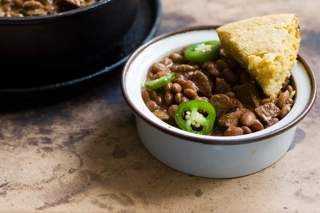 Pinto beans and sausage | Homesick Texan