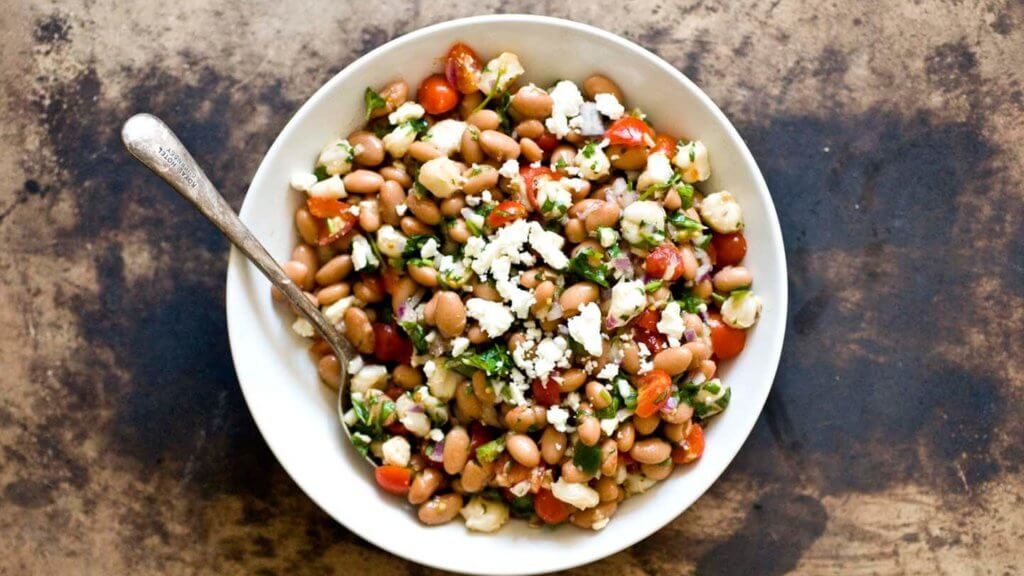 Pinto bean and hominy salad | Homesick Texan