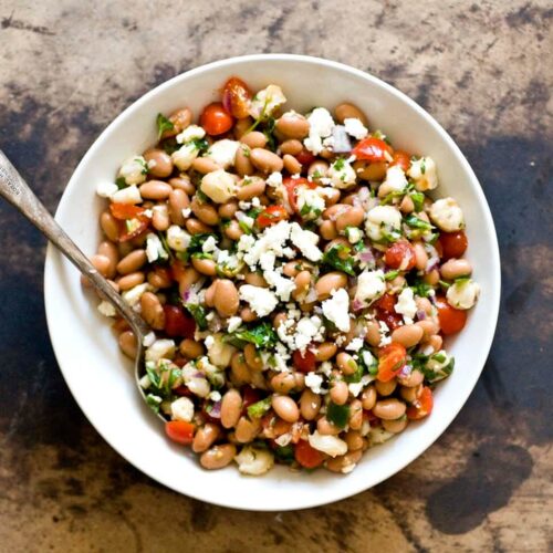 Pinto bean and hominy salad DSC8970