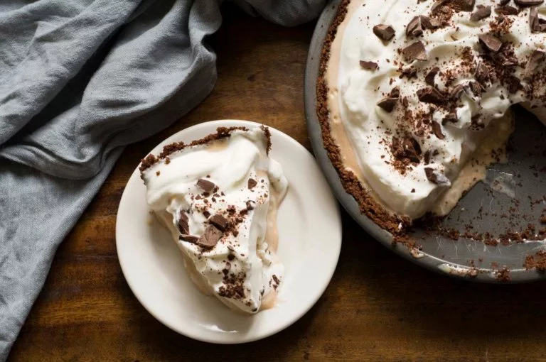 Mexican coffee ice cream pie