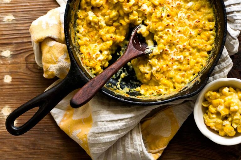 Jalapeño creamed corn