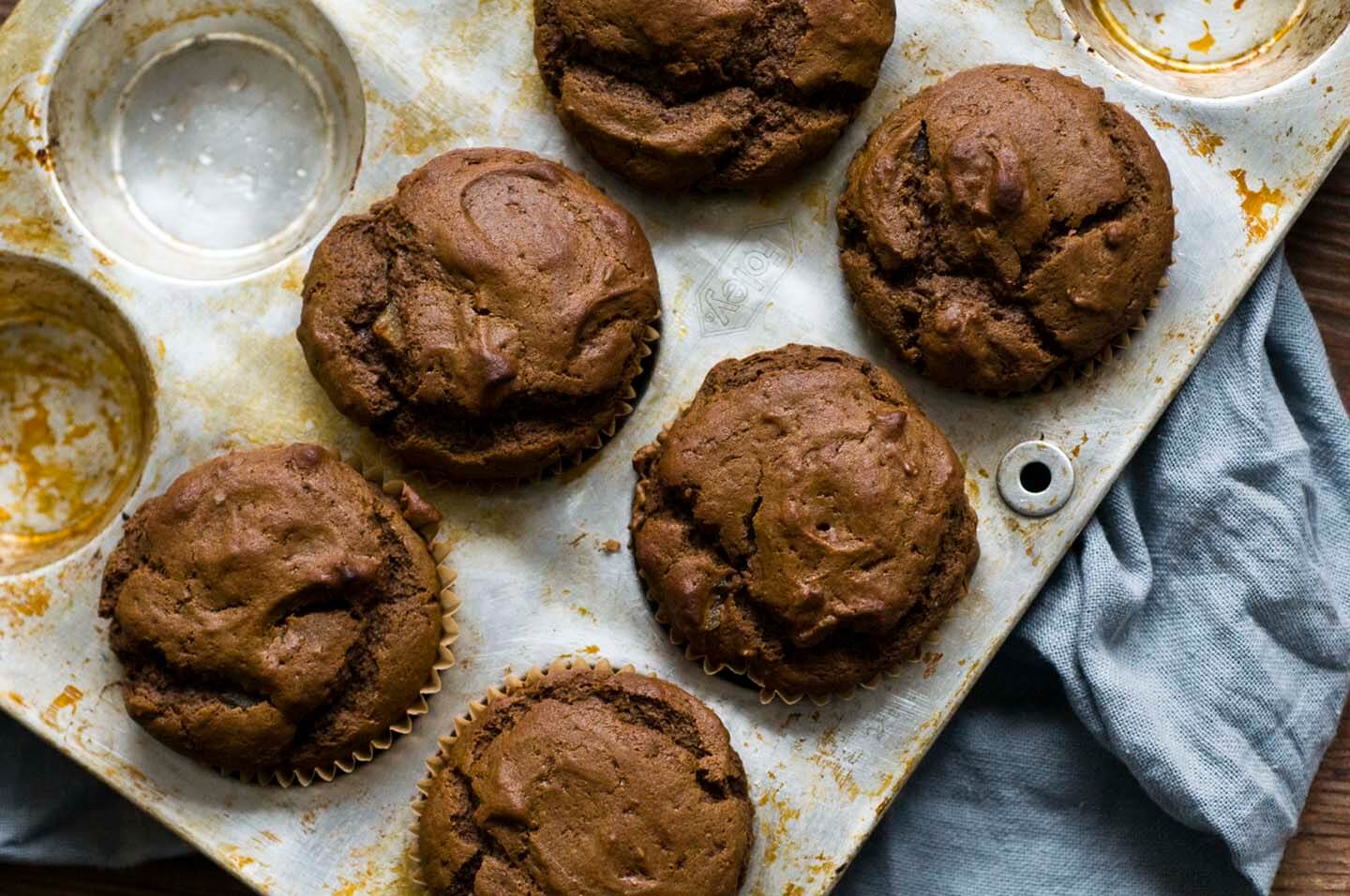 Gingerbread doughnut muffins | Homesick Texan