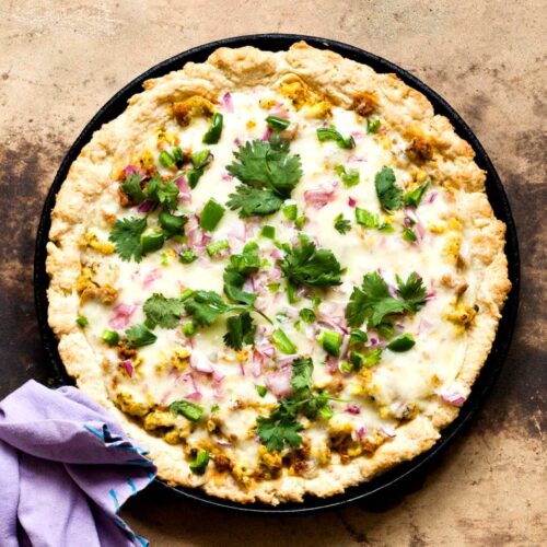 Chorizo and jalapeno breakfast pizza DSC4800