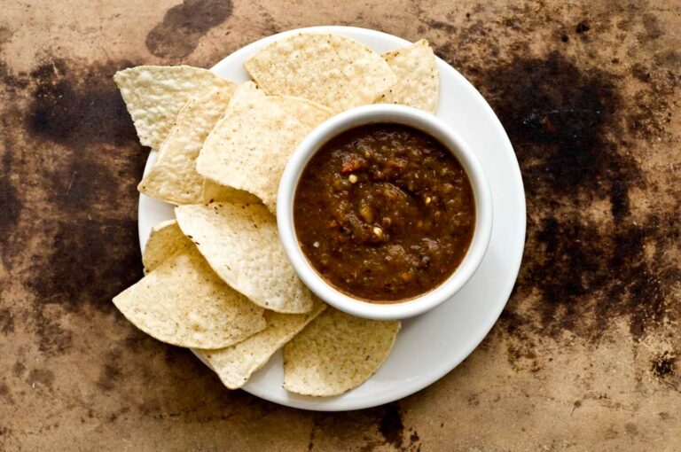 West Texas roasted salsa