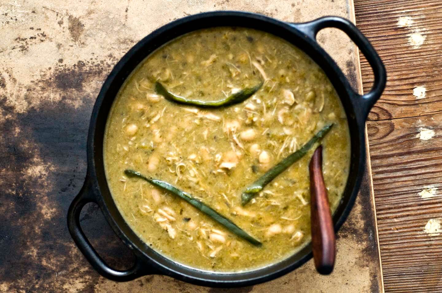 White chicken poblano chili | Homesick Texan