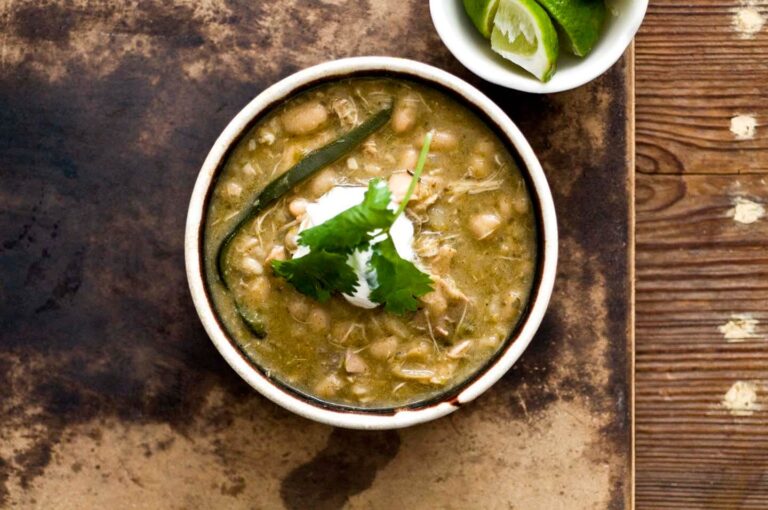 White chicken poblano chili