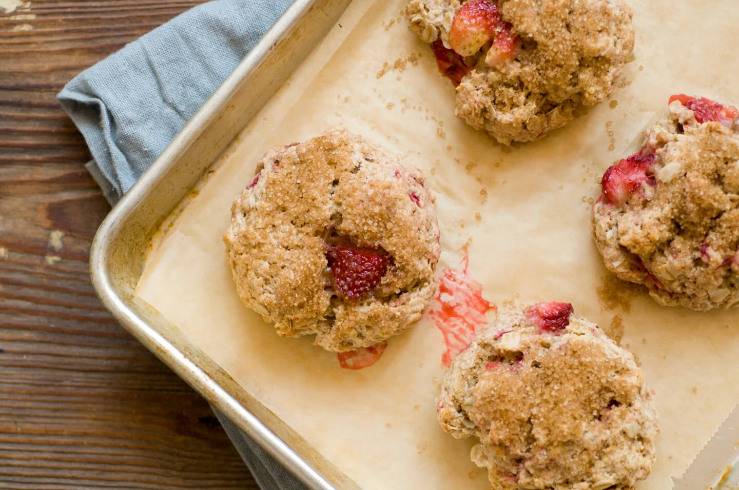 Strawberry oatmeal scones | Homesick Texan