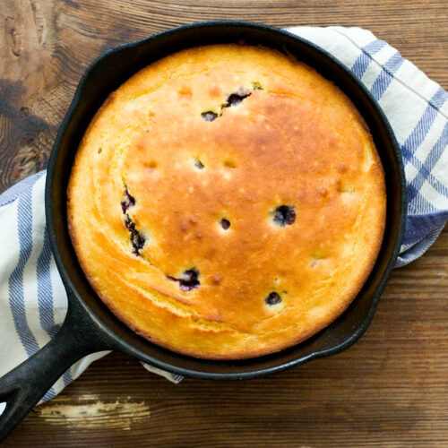 Blueberry cornbread DSC2080